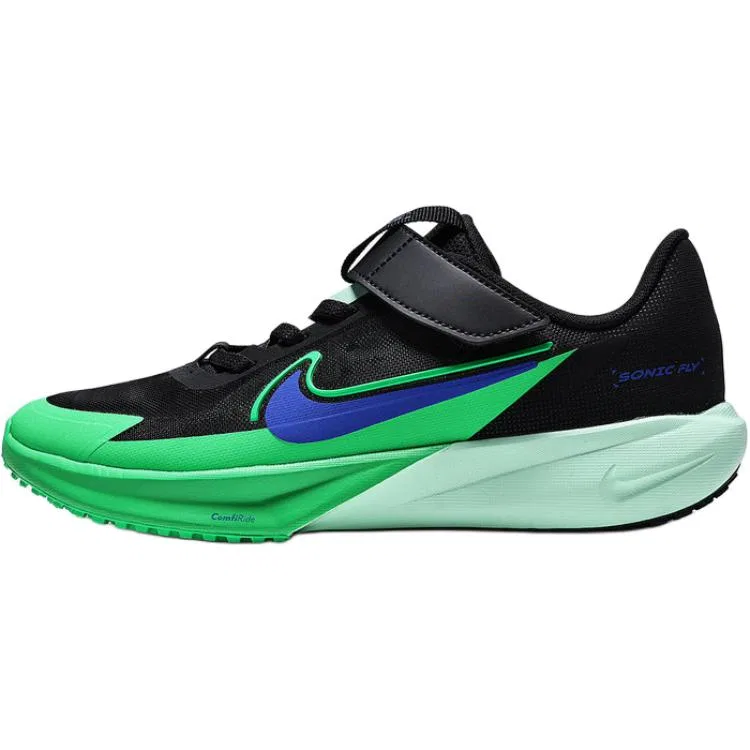 Кроссовки детские SONIC FLY Low top Running Shoes Black Green для детей 3-7 лет Nike