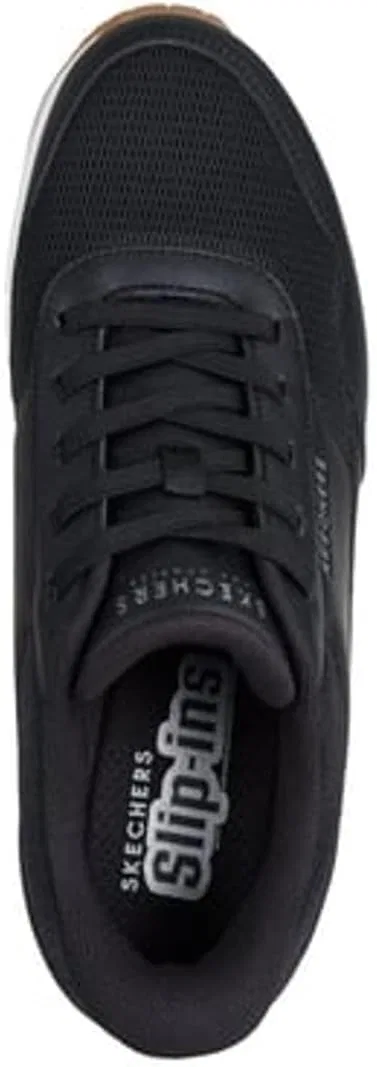 Мужские кроссовки Skechers UNO Banksia Hands Free Slip-in Trainers, Black — фото 3