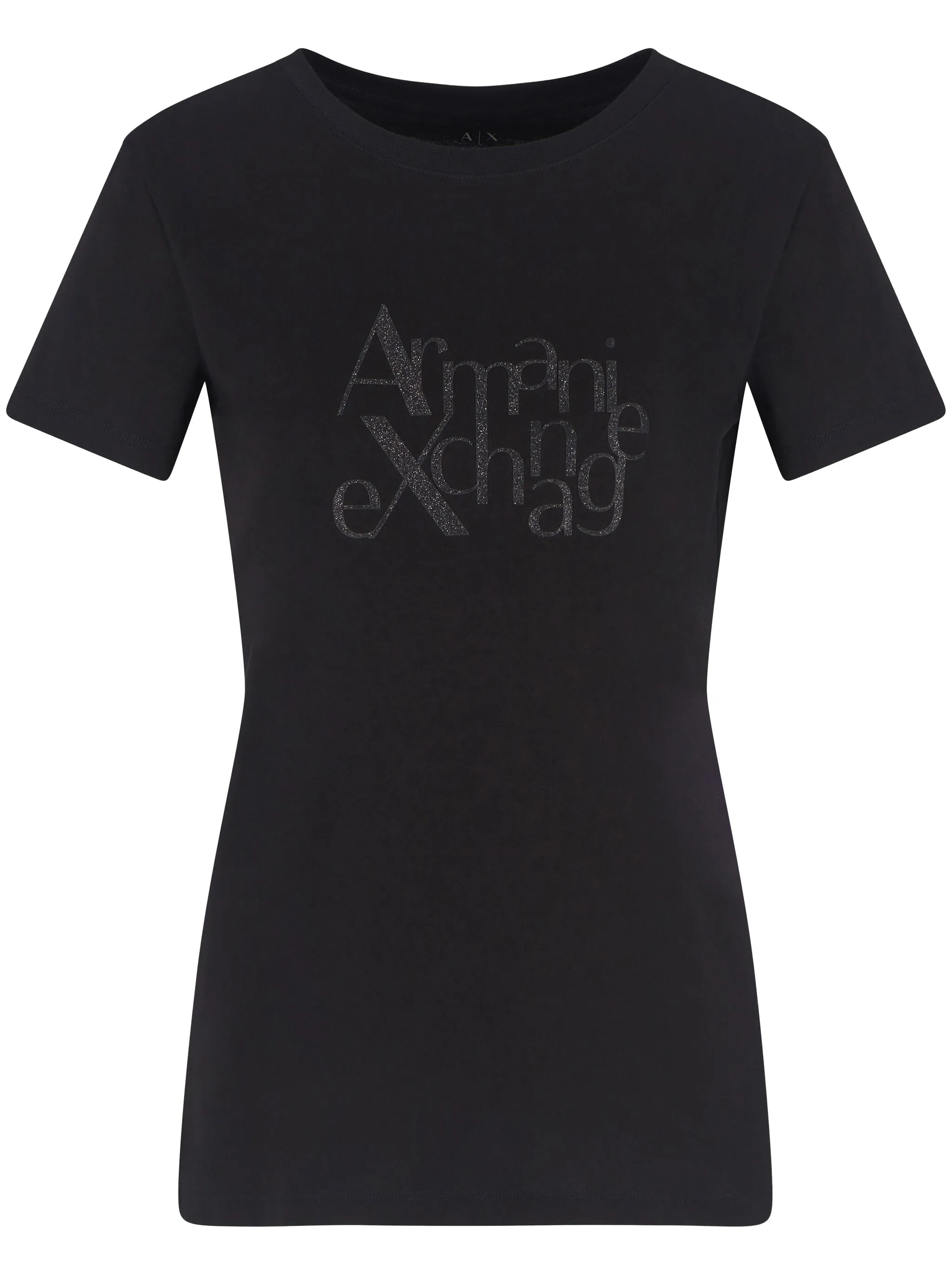 

Футболка с логотипом Armani Exchange, черный