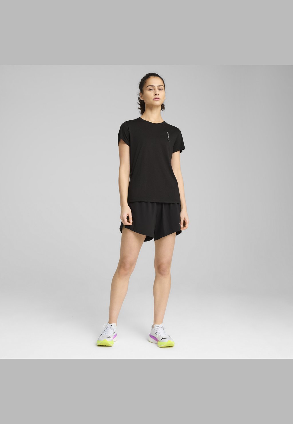 

Футболка с принтом Puma, черный