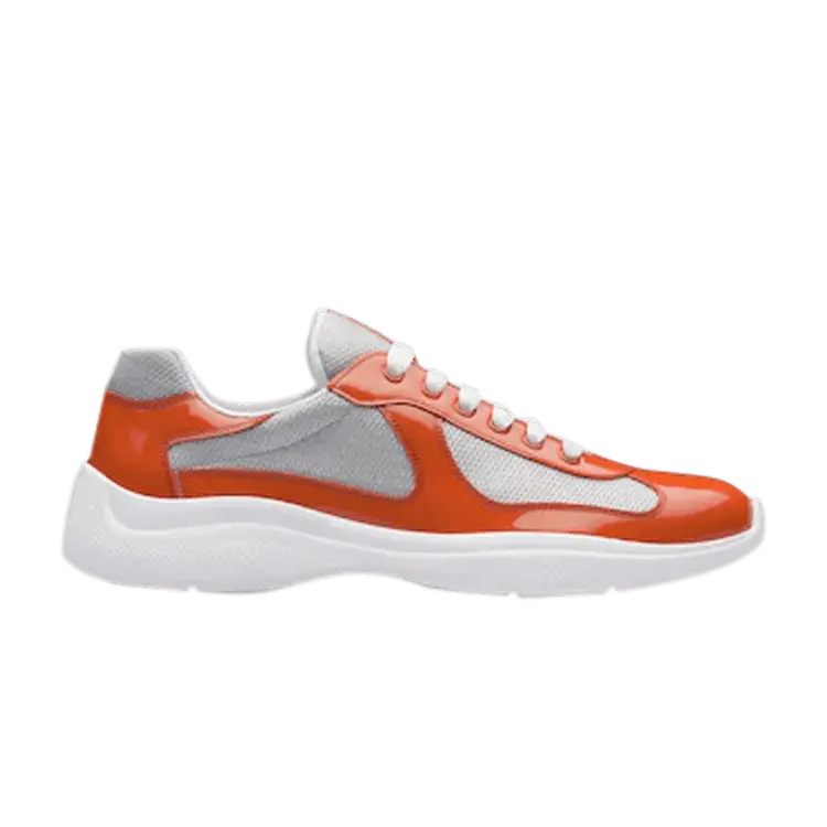 

Кроссовки Prada America s CupOrange Silver, оранжевый