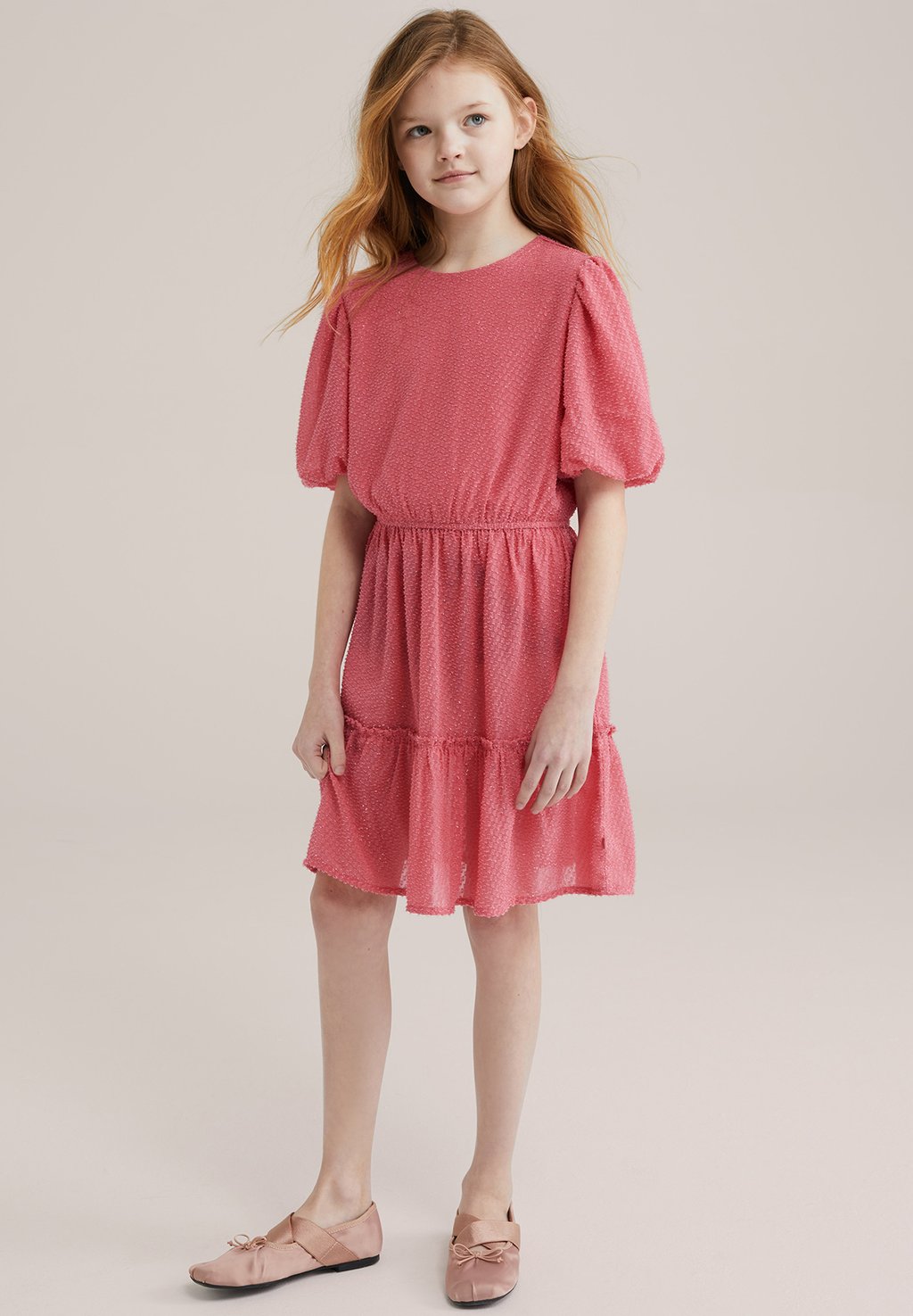 

Повседневное платье WE Fashion, кораллово-розовый