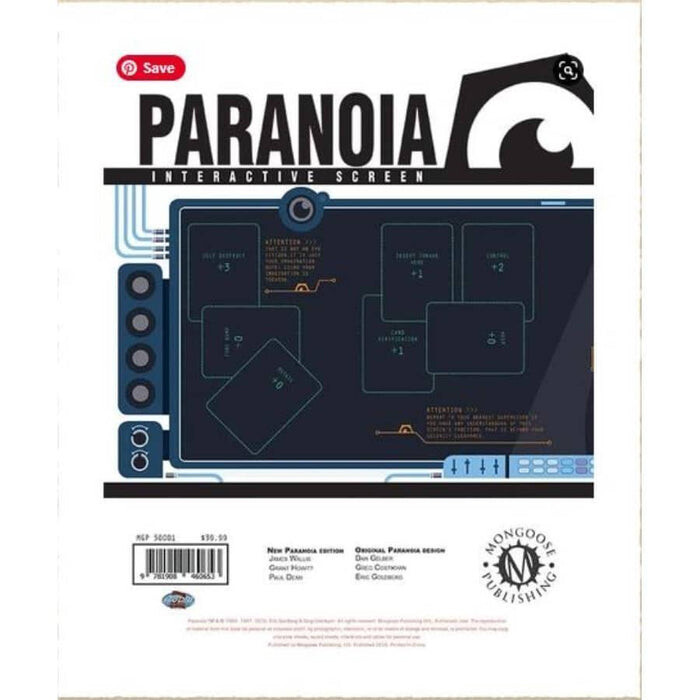 

Ролевая игра Mongoose Publishing Paranoia RPG - Interactive Screen