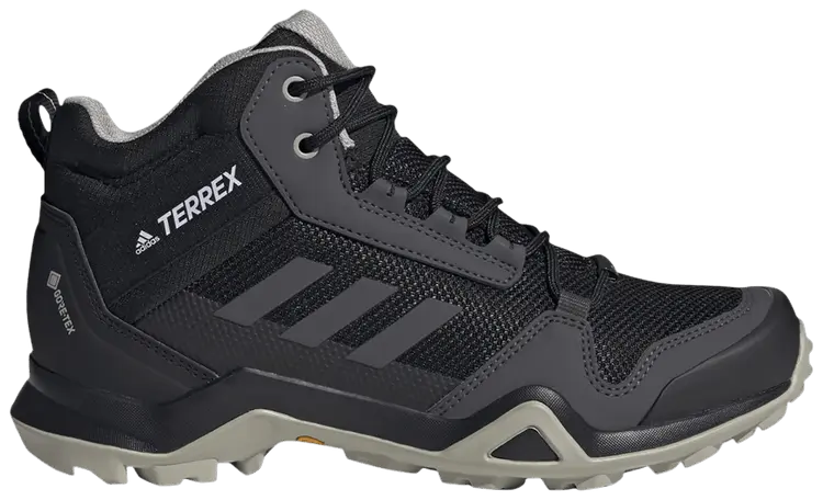 Кроссовки adidas Wmns Terrex AX3 Mid GORE-TEX 'Black Metal Grey', черный