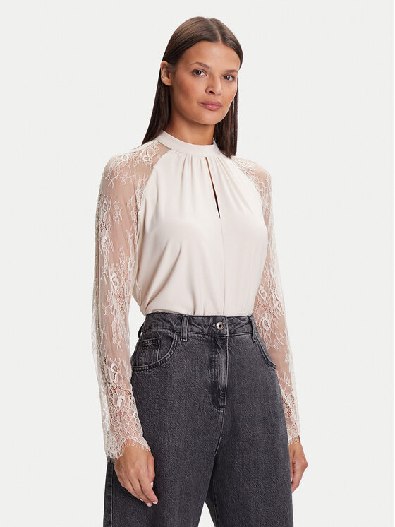

Блузка loose fit Milla 10334620 Vero Moda, бежевый