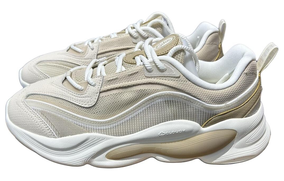 Кроссовки ERKE Lifestyle Shoes Men Low-top Beige/Brown, коричневый — фото 2