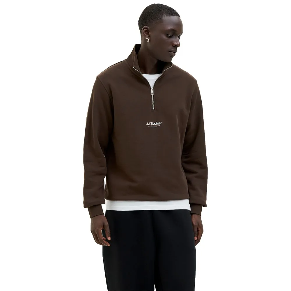 

Толстовка Jack & Jones Soho Quarter full zip, коричневый