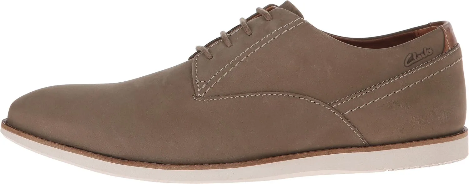Туфли Clarks Franson Plain Oxford, оливковый — фото 2