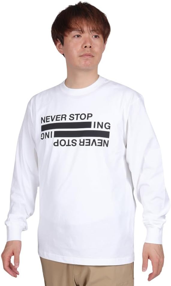 

Футболка с длинным рукавом THE NORTH FACE (The North Face), Never Stop, INGT, унисекс, для взрослых, NT32405, белый