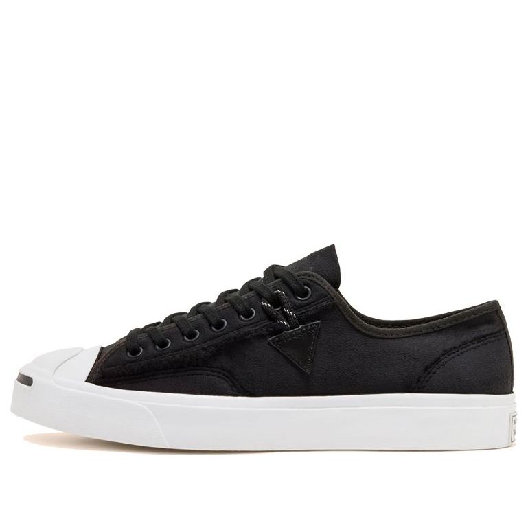 

Кеды Converse Faux Fur-Lined Leather Jack Purcell, черный