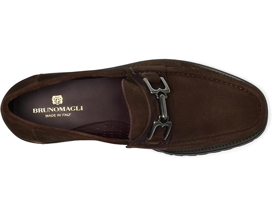 Мужские лоферы Bruno Magli Rocky, Brown — фото 2