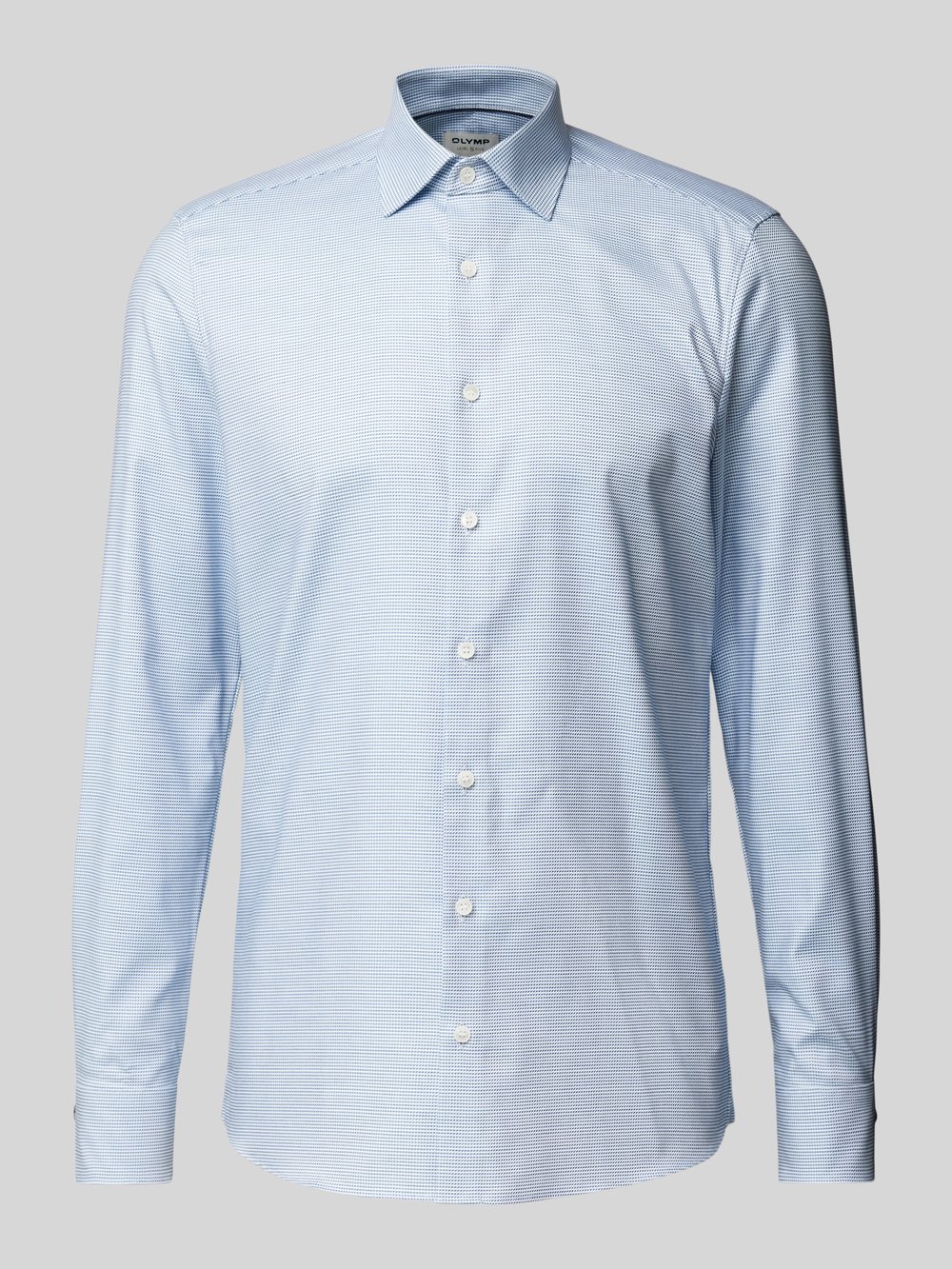 

Рубашка делового кроя Slim fit премиум-качества OLYMP Level Five, светло-голубой