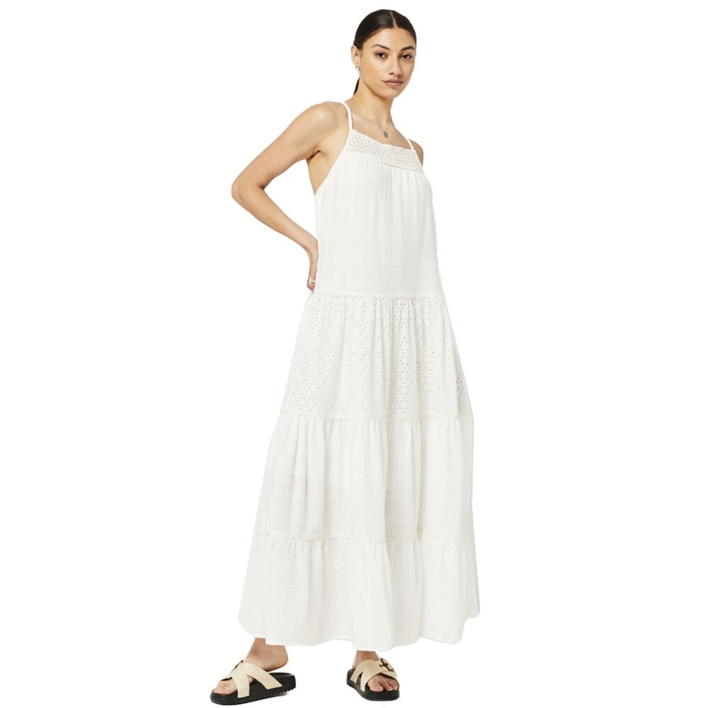 

Платье Superdry Vintage Lace Cami Maxi, белый