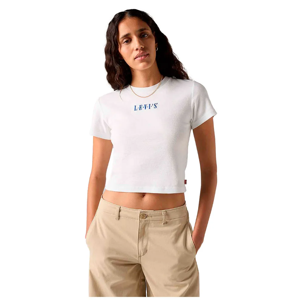 Футболка с коротким рукавом Levi's Gr Essential Sporty, белый — фото 4