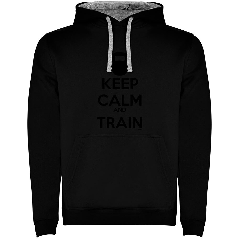 

Худи Kruskis Keep Calm And Train Two-Colour, черный