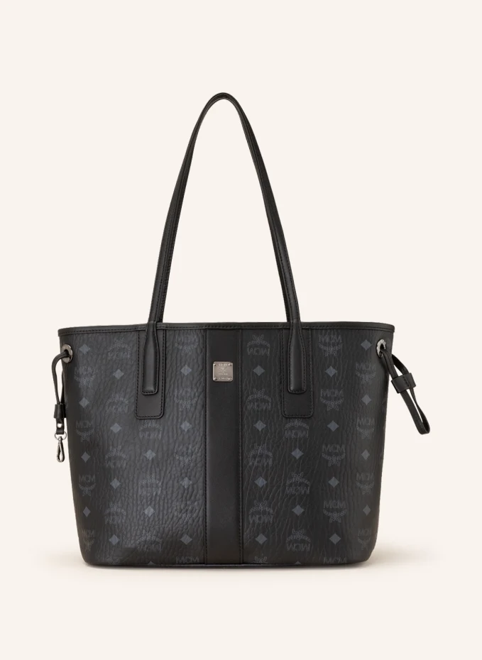 

Двусторонний шоппер liz small Mcm, черный