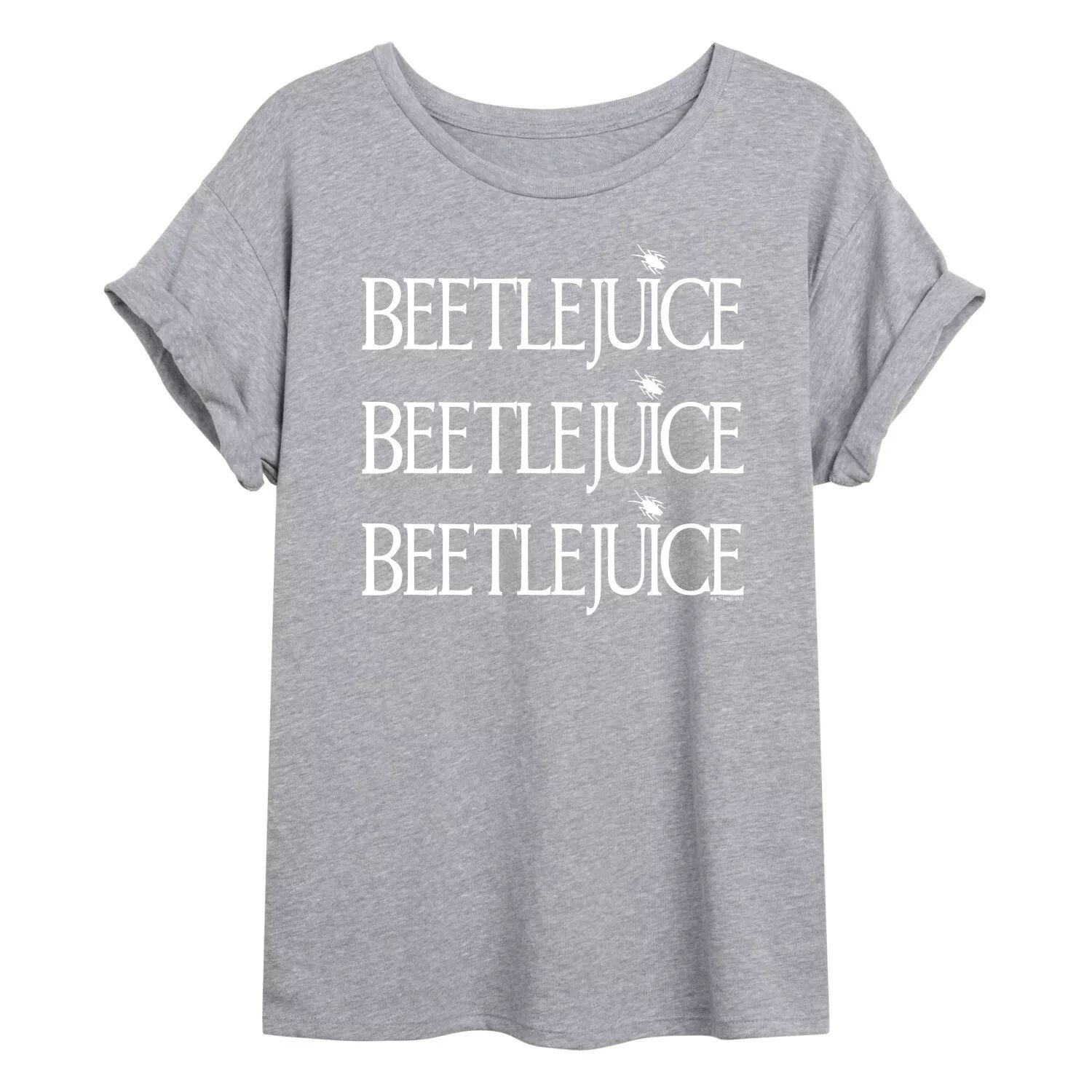 

Детская струящаяся футболка Beetlejuice Licensed Character, серый
