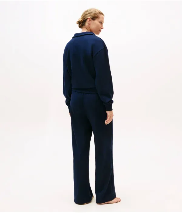 Толстовка loose fit Tommy Hilfiger, темно-синий — фото 3