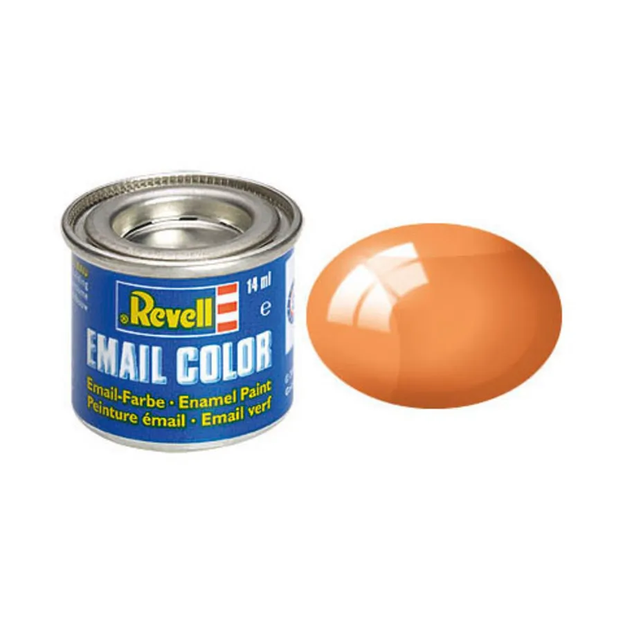 

Прозрачный оранжевый, Paints - Email Color (Revell)