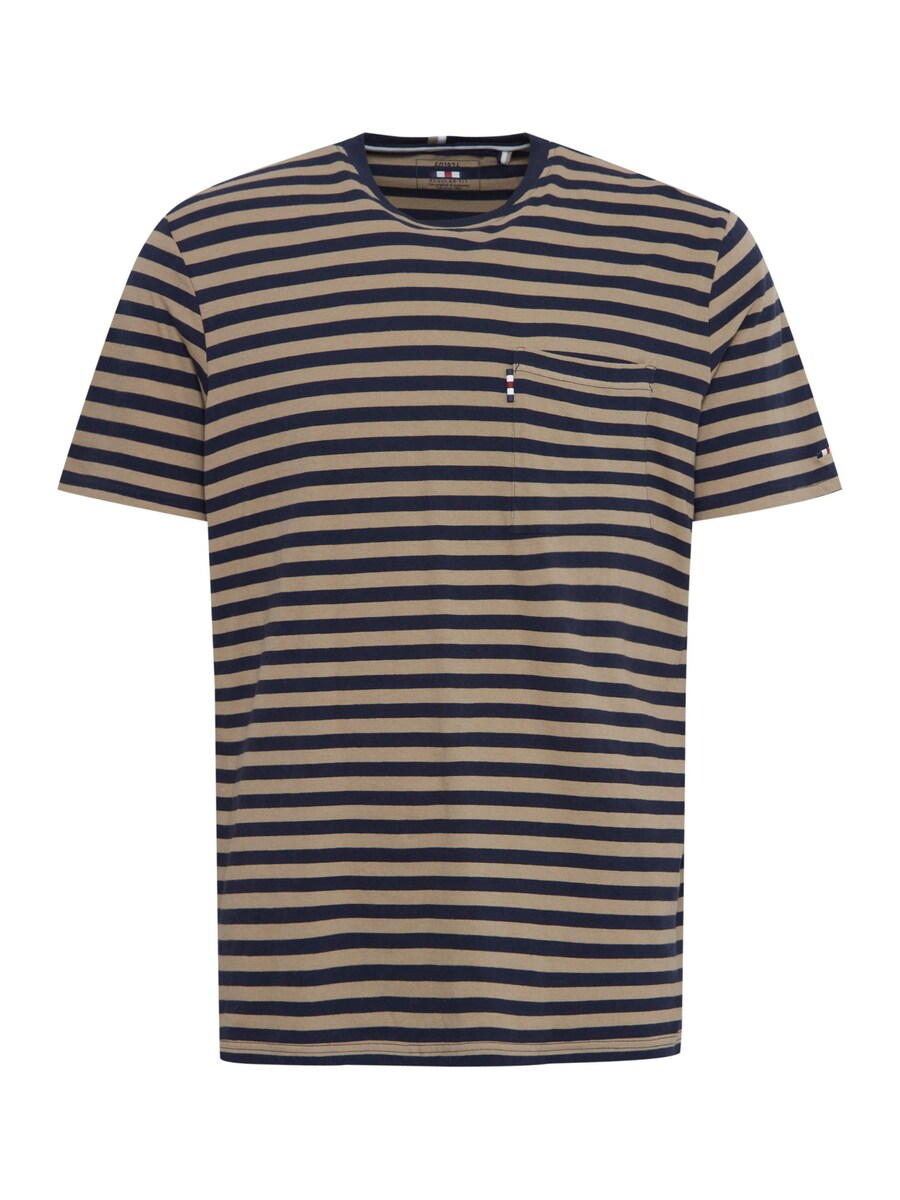 

Классическая футболка FQ1924 Shirt Tom, цвет beige/black