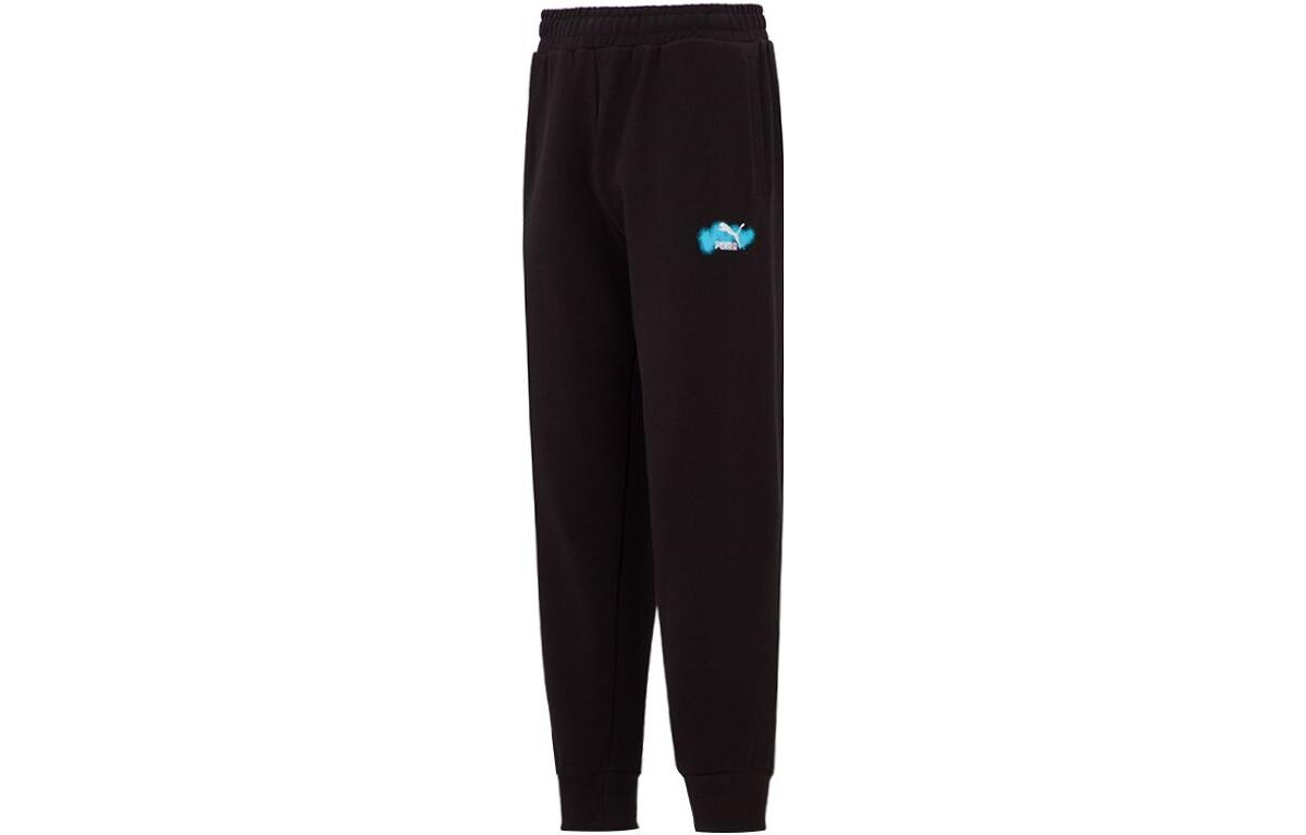 

Мужские трикотажные спортивные штаны Puma, цвет Black