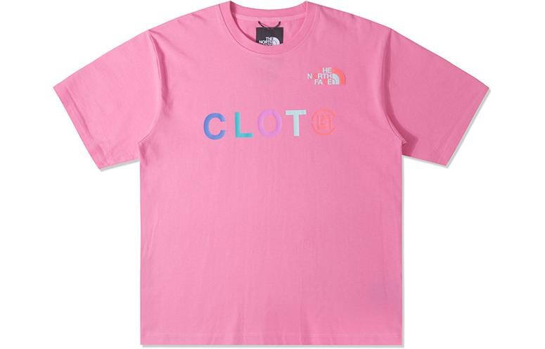 

Футболка ко-бренда North X CLOT, унисекс, розовая The North Face, розовый
