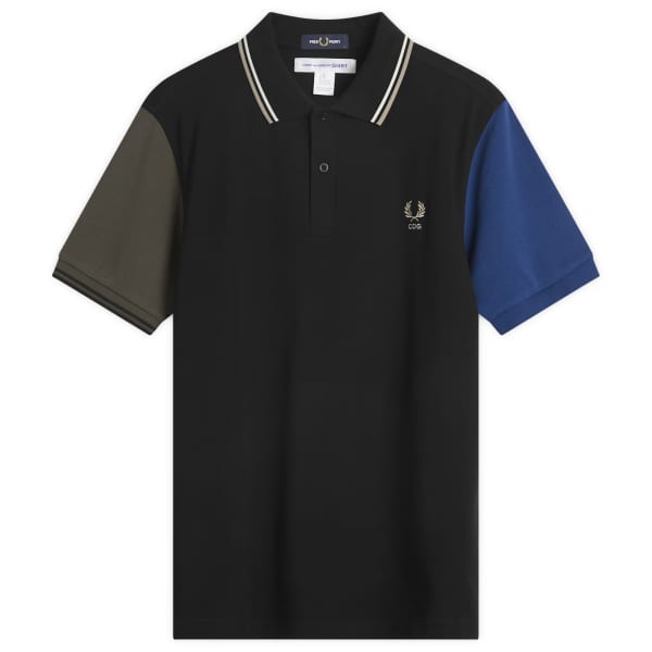 

Рубашка-Поло X fred perry Comme Des Garçons Shirt, черный