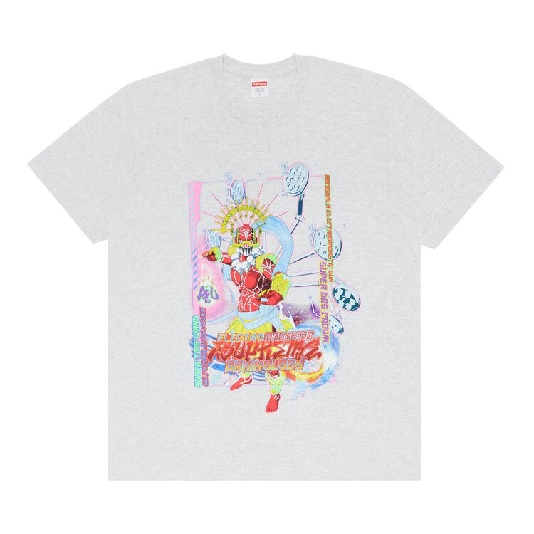 

Футболка Supreme Electromagnetic Tee, серый