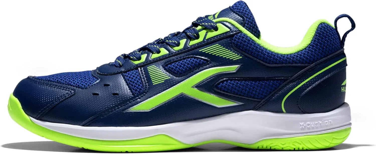 Кроссовки для бадминтона Hundred Raze, Navy Blue-lime — фото 4