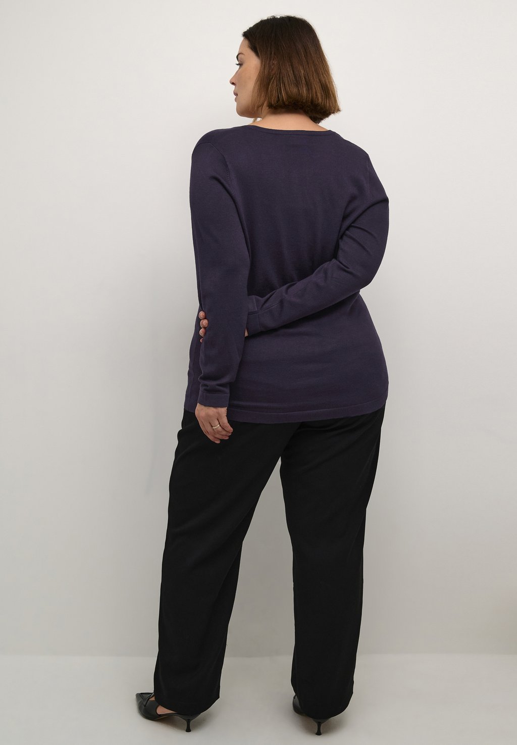 

Кардиган FARSIA Kaffe Curve, фиолетовый