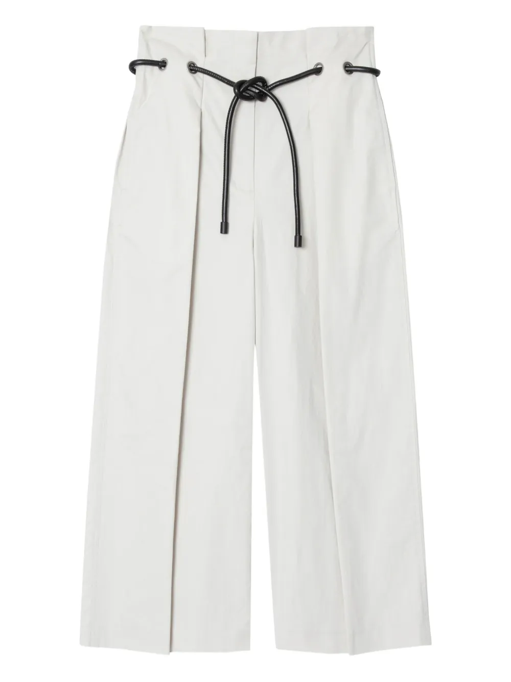 

Брюки со складками и завязками 3.1 Phillip Lim, белый