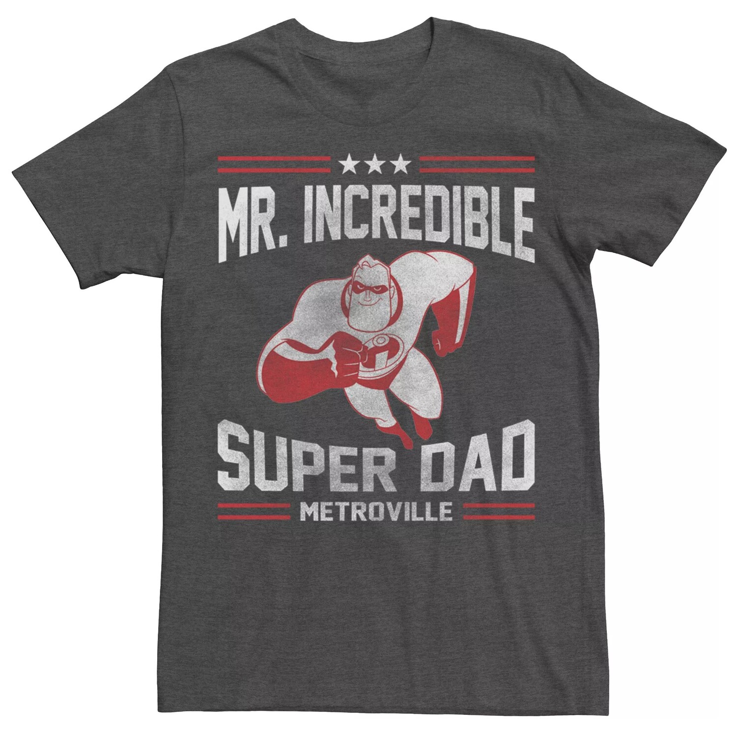 

Мужская спортивная футболка «Суперпапа» Disney/Pixar The Incredibles Licensed Character