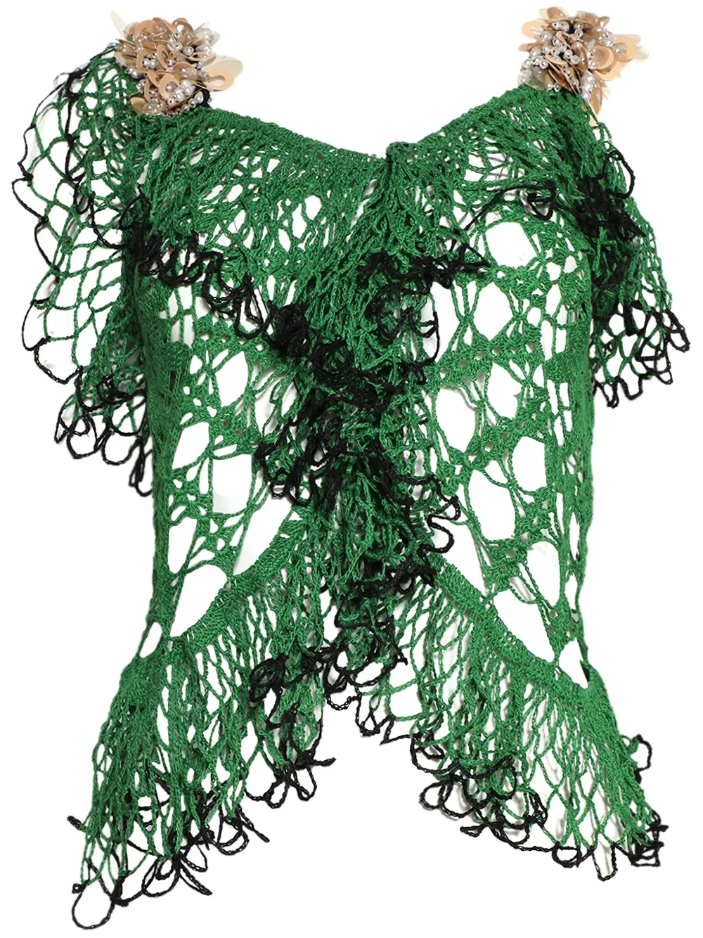 

Блузка Sculptural diotima, зеленый