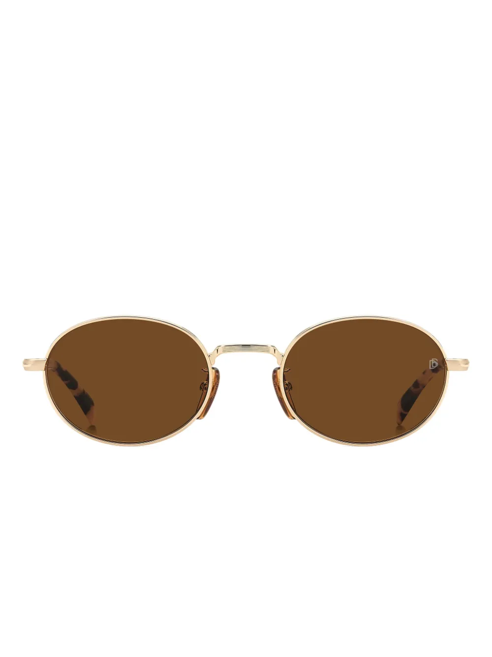 

Солнцезащитные очки круглой формы Eyewear by David Beckham, золотой