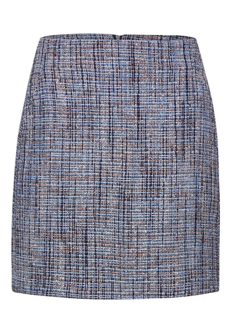 

Юбка мини Street One Studio Skirt, цвет blue/mixed colors