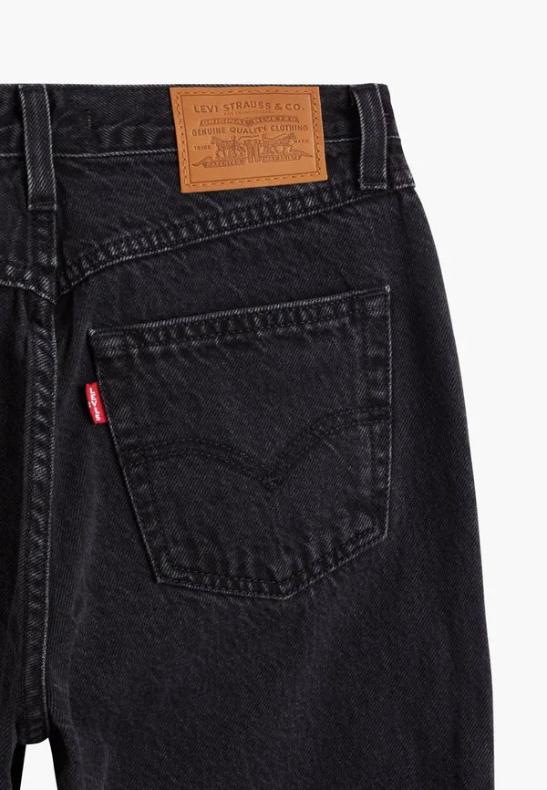 Джинсы в стиле "мама" 80-х, джинсы "мама" Levi'S, Black Stonewash — фото 3