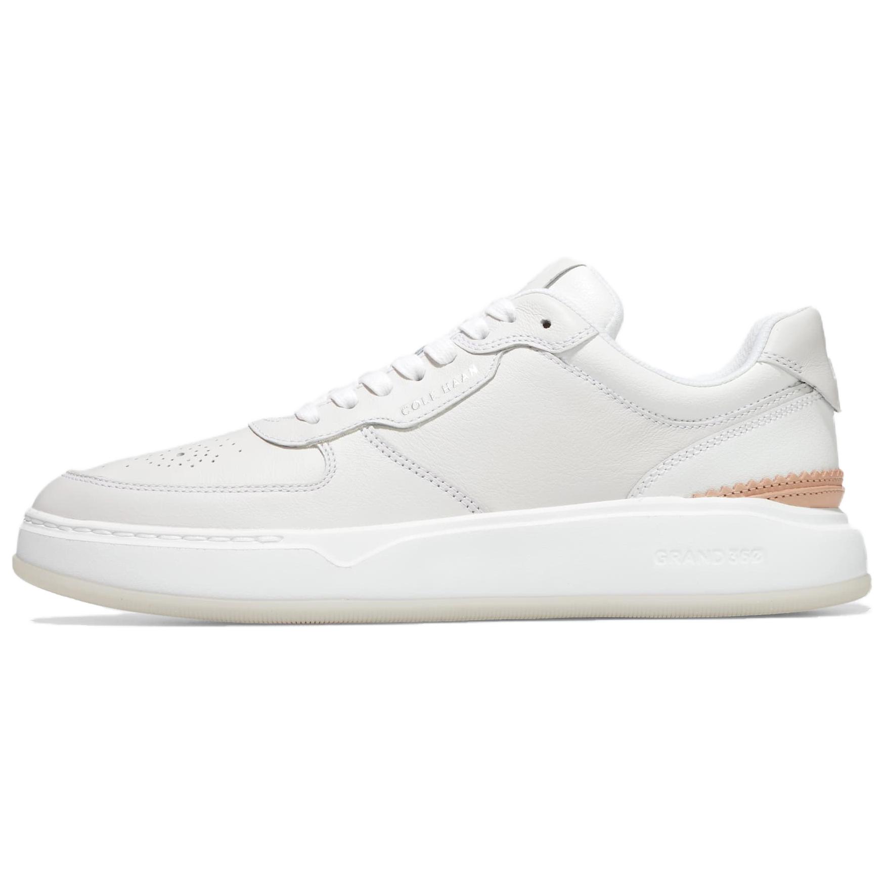 

COLE HAAN Нескользящие, амортизирующие, износостойкие, легкие, дышащие, низкие, мужские, белые, кроссовки для скейтбординга