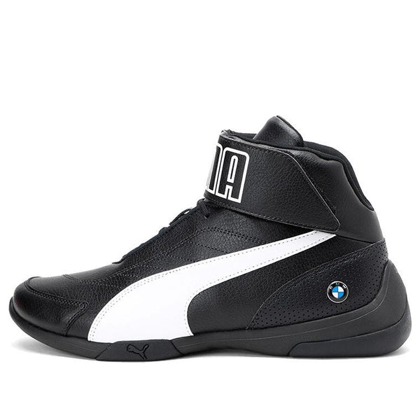 

Кроссовки bmw m motorsport kart cat iii mid 'black white' Puma, черный