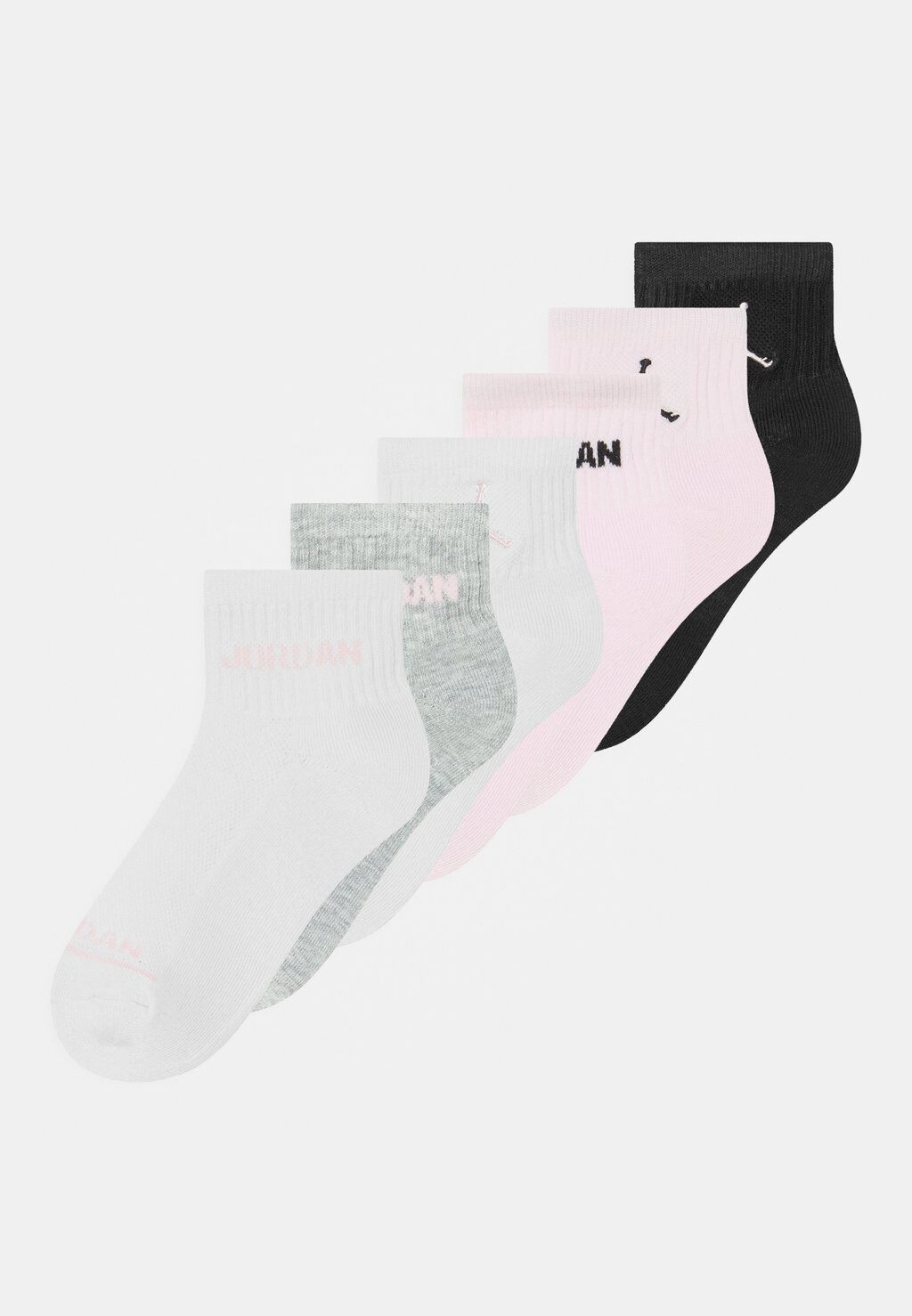 

Спортивные носки Girls Legend Ankle 6 Pack Jordan, цвет pink foam