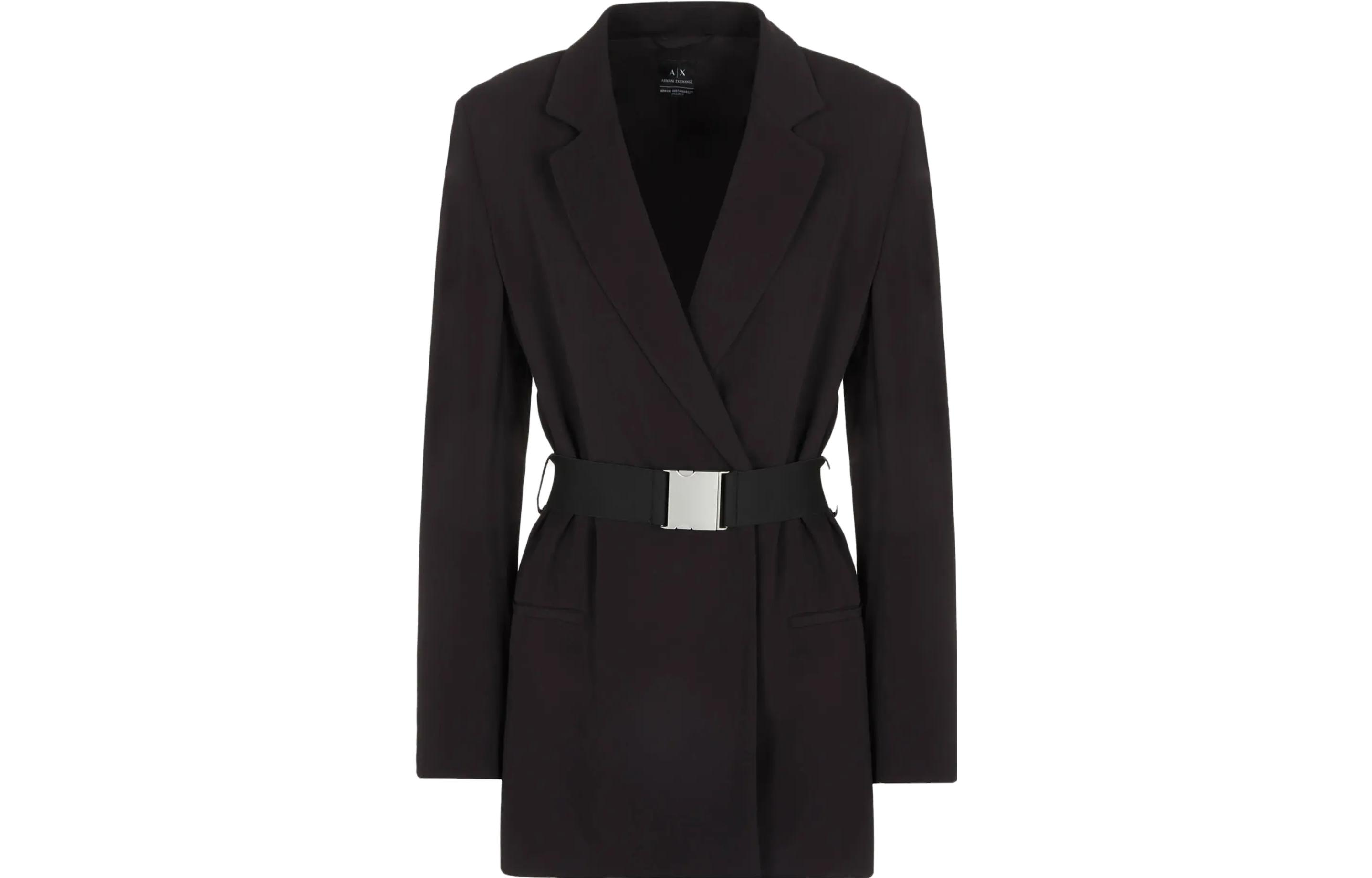 

ARMANI EXCHANGE Деловой пиджак женский черный, Black