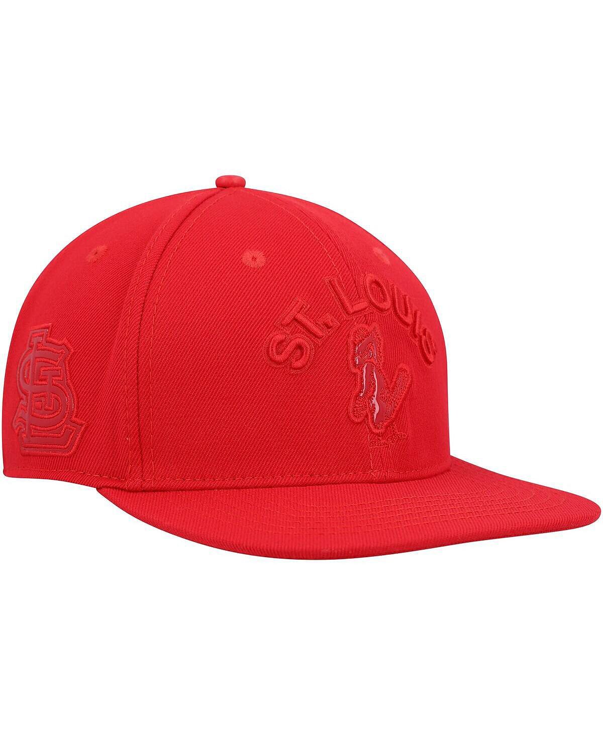 

Мужская тройная красная бейсболка St. Louis Cardinals Snapback Pro Standard