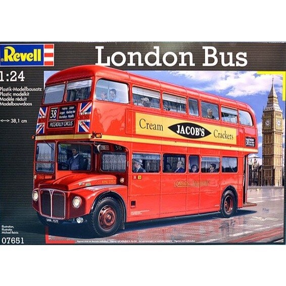 

Revell, Лондонский Автобус, Модельки, 12+