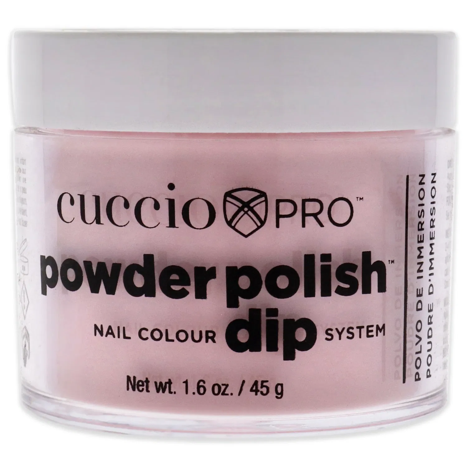 Система для окрашивания ногтей Pro Powder Polish Nail Colour Dip System - I Left My Heart In San Francisco от Cuccio Colour for Women - 1,6 унции (47 г) пудры для ногтей, бежевый