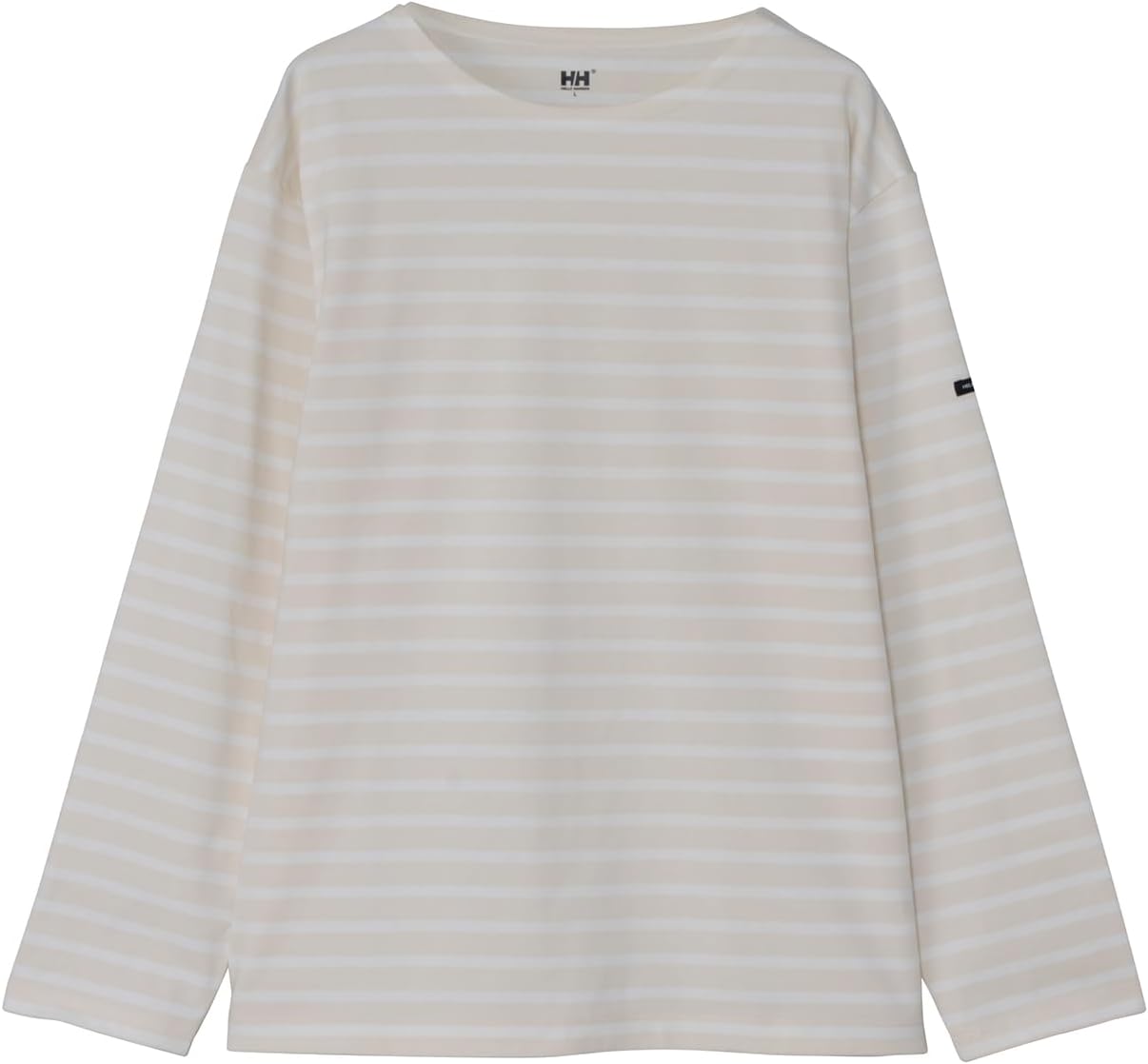 

Мужская футболка с длинным рукавом HELLY HANSEN HM32620 с морской каймой и вырезом-лодочкой, слоновая кость