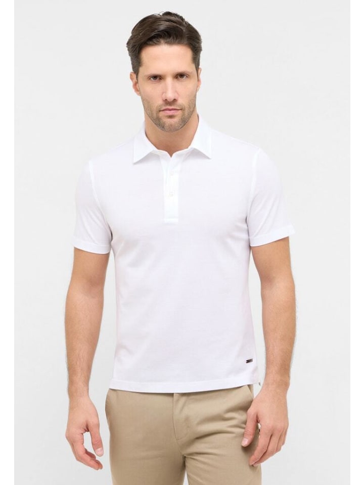 

Eterna Поло белого цвета, Белый, Eterna Поло белого цвета