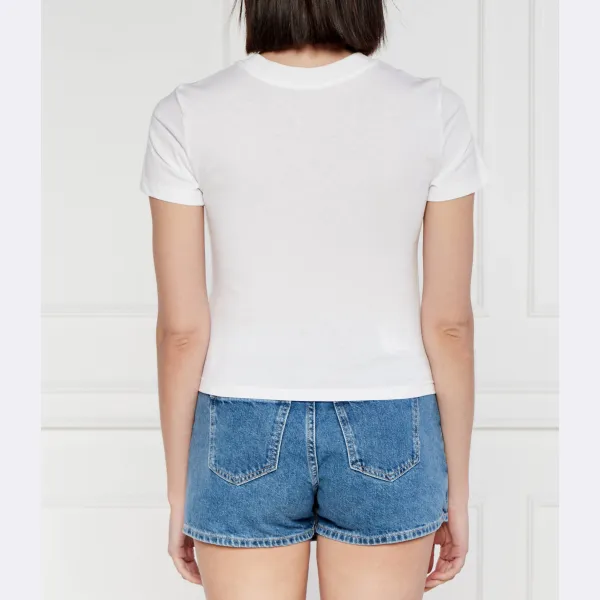 Футболка стандартного кроя Meta baby Calvin Klein, белый — фото 3