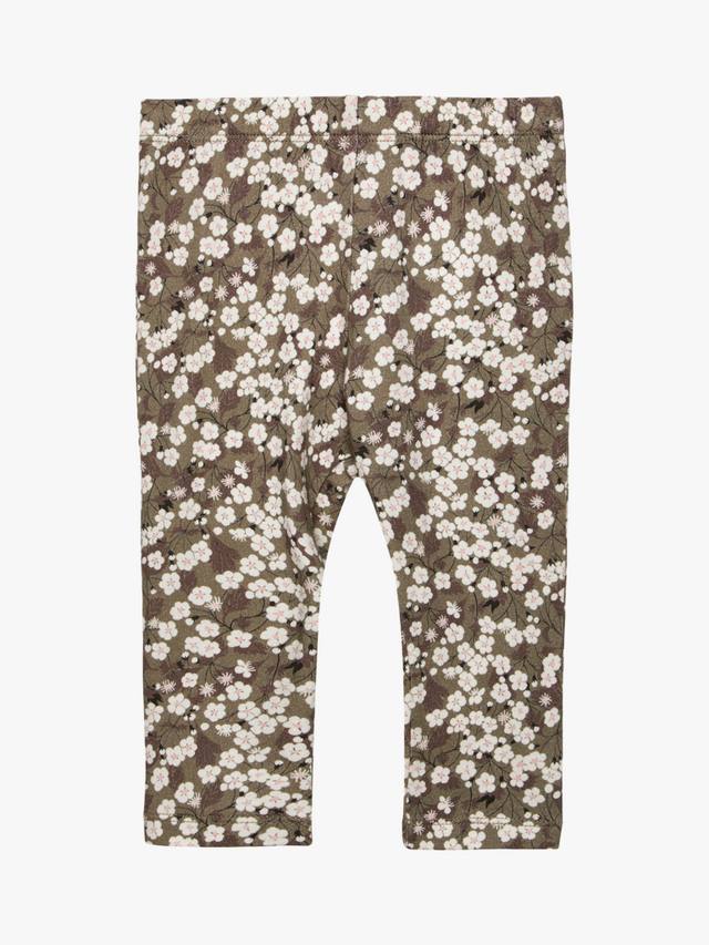 

Детские леггинсы Baby Liberty Mitsi с цветочным принтом Trotters, Mocha