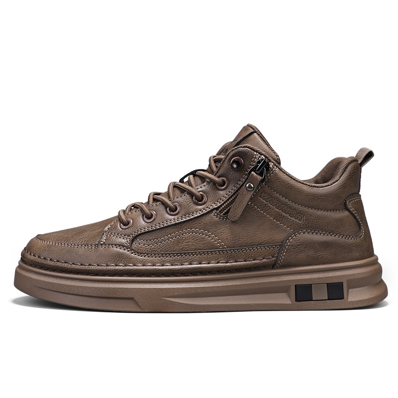 

WARRIOR Кроссовки для скейтбординга мужские Coverage Slip Resistant Cushioning Abrasion Resistant Low top Brown