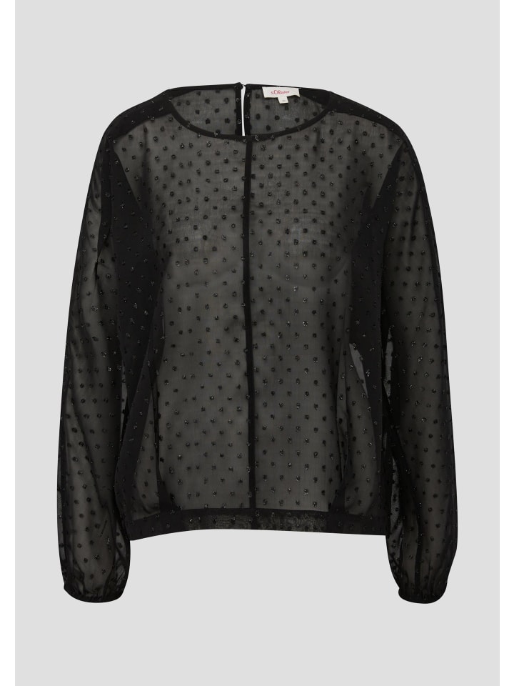 

s.Oliver Блузка черного цвета (9999)