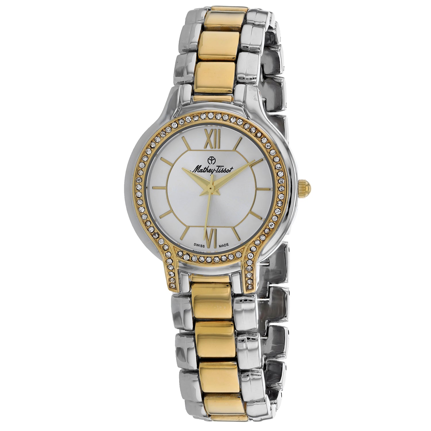 

Женские часы Mathey Tissot с серебряным циферблатом
